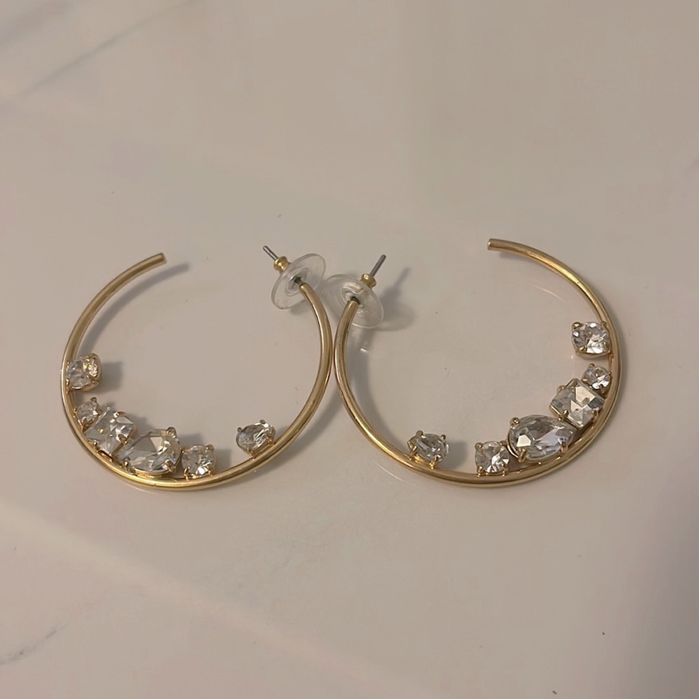 JCrew Gold Hoops